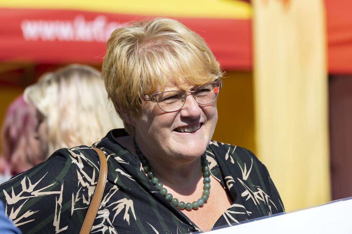 Arendal 20210819.
Trine Skei Grande i Arendalsuka 2021.
Foto: Tor Erik Schrøder / NTB Arendal 20210819.
Trine Skei Grande i Arendalsuka 2021.
Foto: Tor Erik Schrøder / NTB
