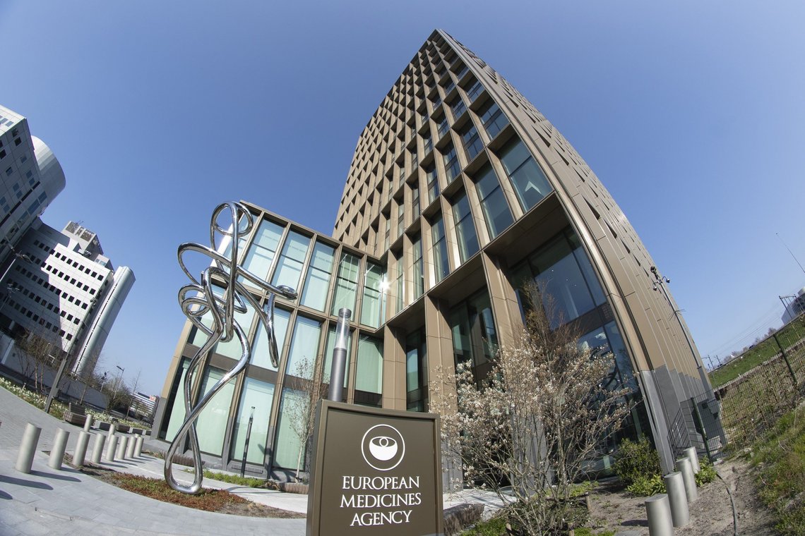 FILE - This file Tuesday, April 20, 2021 file photo shows an exterior view of the European Medicines Agency, EMA, in Amsterdam, Netherlands. The European Medicines Agency said on Tuesday, Oct. 4 the booster doses “may be considered at least 6 months after the second dose for people aged 18 years and older.” The agency also said it supports giving a third dose of either the Pfizer-BioNTech or the Moderna vaccine to people with severely weakened immune systems at least 28 days after their second shot.(AP Photo/Peter Dejong, FILE) FILE - This file Tuesday, April 20, 2021 file photo shows an exterior view of the European Medicines Agency, EMA, in Amsterdam, Netherlands. The European Medicines Agency said on Tuesday, Oct. 4 the booster doses “may be considered at least 6 months after the second dose for people aged 18 years and older.” The agency also said it supports giving a third dose of either the Pfizer-BioNTech or the Moderna vaccine to people with severely weakened immune systems at least 28 days after their second shot.(AP Photo/Peter Dejong, FILE)