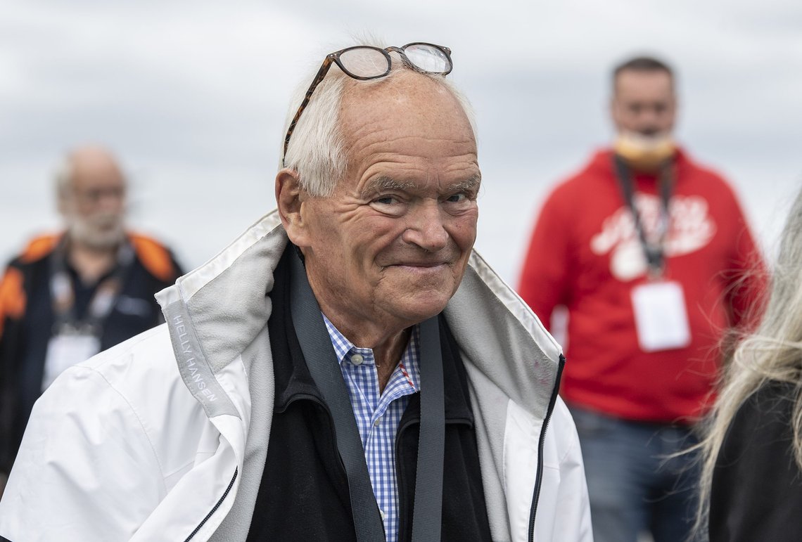 Bergen 20210918.
Trond Mohn på vei til friidrett på Trond Mohn Games, Fana Stadion.
Foto: Marit Hommedal / NTB Bergen 20210918.
Trond Mohn på vei til friidrett på Trond Mohn Games, Fana Stadion.
Foto: Marit Hommedal / NTB