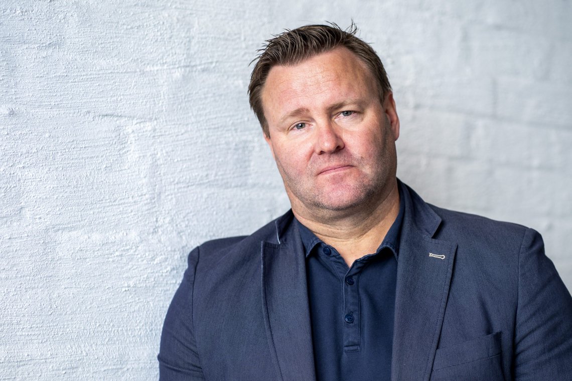 Oslo 20210819.
Espen Nakstad presentere sine bok Kode rød, onsdag på Gyldendal Litteratur høstliste.
Foto: Gorm Kallestad / NTB Oslo 20210819.
Espen Nakstad presentere sine bok Kode rød, onsdag på Gyldendal Litteratur høstliste.
Foto: Gorm Kallestad / NTB