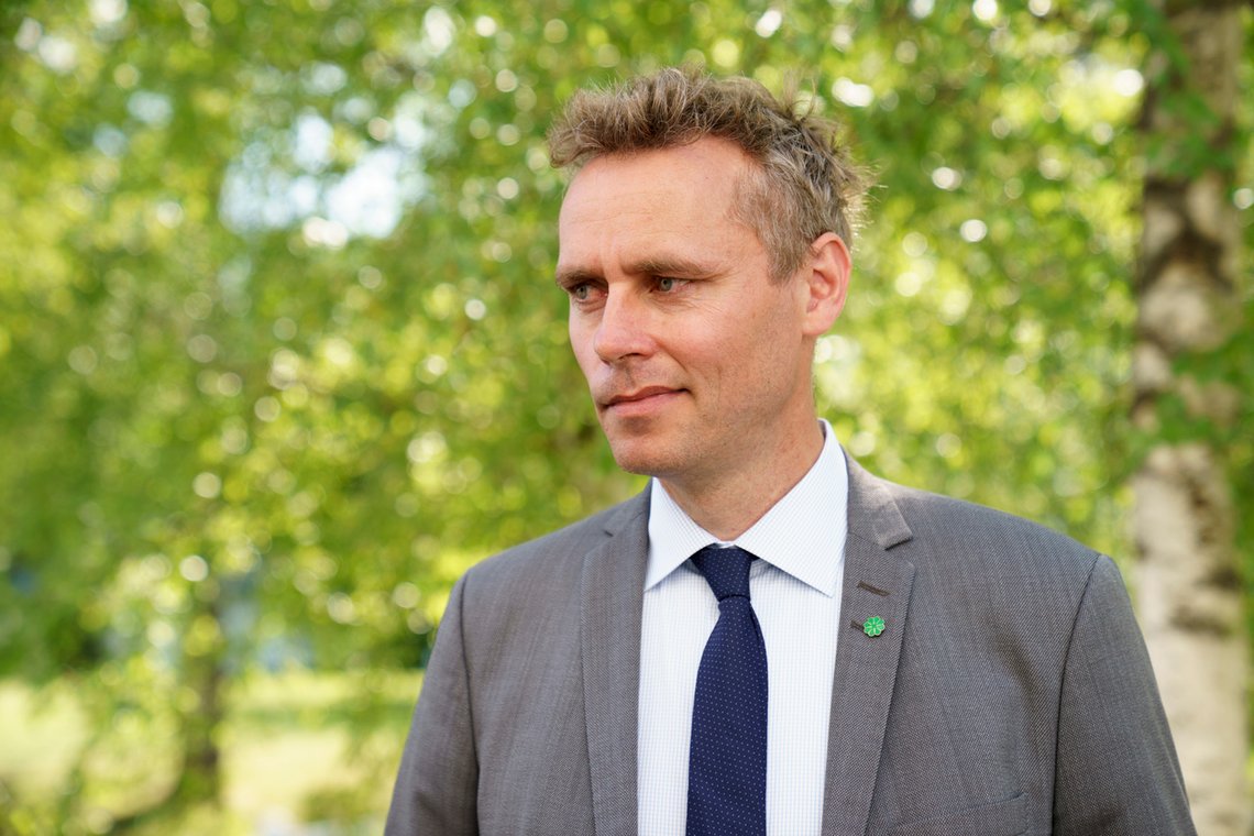 Statsråd Ola Borten Moe vil ikke gi ekstra bevilgninger til Forskningsrådet i forbindelse med Fellesløftet. Foto: Torstein Bøe / NTB Statsråd Ola Borten Moe vil ikke gi ekstra bevilgninger til Forskningsrådet i forbindelse med Fellesløftet. Foto: Torstein Bøe / NTB