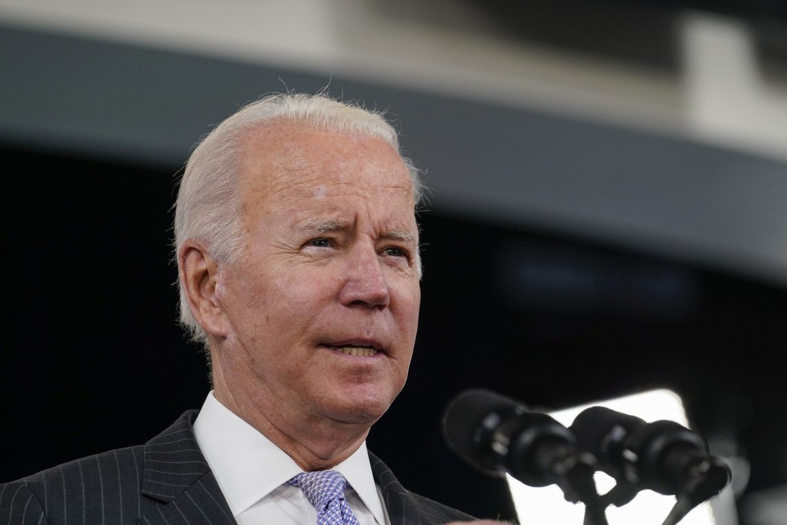 President Joe Biden talks about the newly approved COVID-19 vaccine for children ages 5-11 from the South Court Auditorium on the White House complex in Washington, Wednesday, Nov. 3, 2021. U.S. health officials on Tuesday gave the final sign-off to Pfizer's kid-size COVID-19 shot, a milestone that opens a major expansion of the nation's vaccination campaign to children as young as 5. (AP Photo/Susan Walsh) President Joe Biden talks about the newly approved COVID-19 vaccine for children ages 5-11 from the South Court Auditorium on the White House complex in Washington, Wednesday, Nov. 3, 2021. U.S. health officials on Tuesday gave the final sign-off to Pfizer's kid-size COVID-19 shot, a milestone that opens a major expansion of the nation's vaccination campaign to children as young as 5. (AP Photo/Susan Walsh)