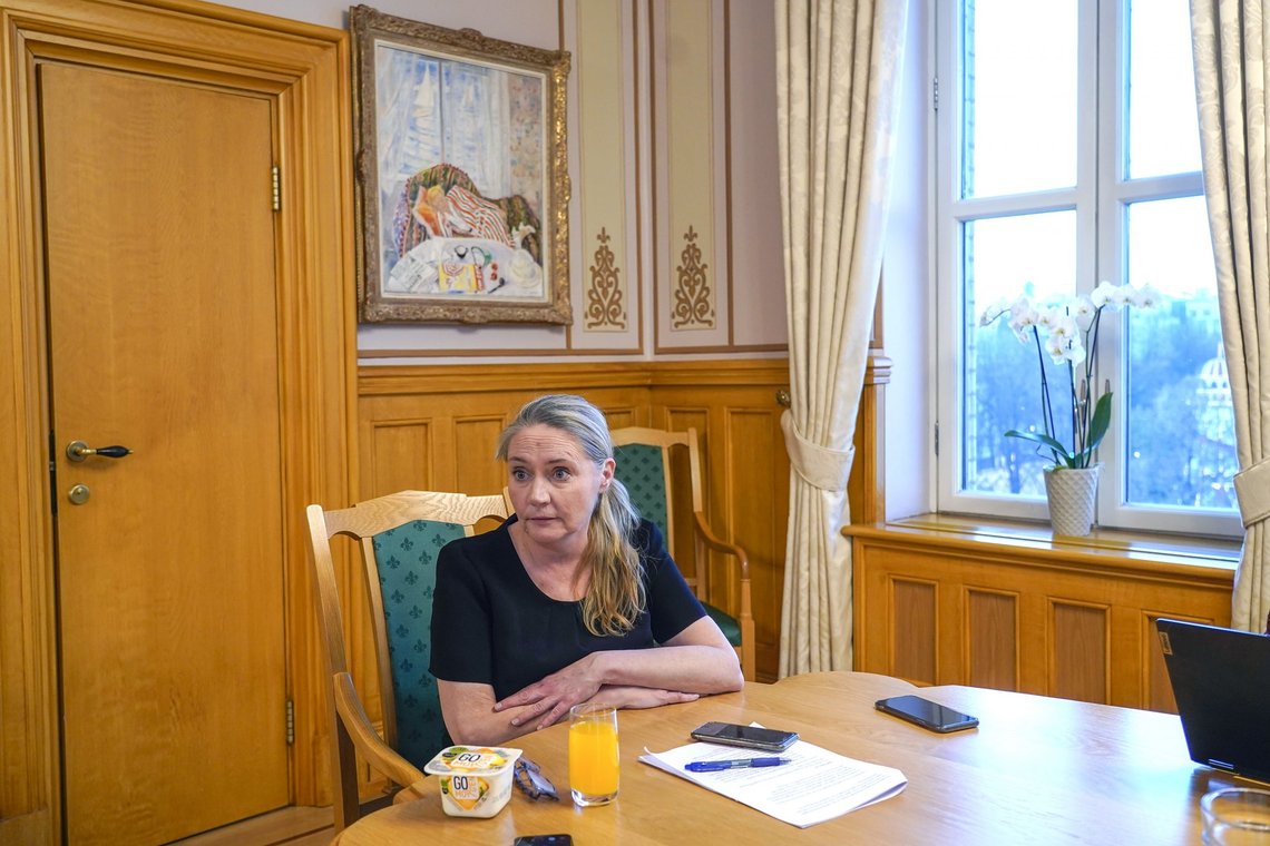 Stortingspresident Eva Kristin Hansen (Ap) fikk gratis pendlerbolig i strid med reglene. Foto: Terje Bendiksby / NTB Stortingspresident Eva Kristin Hansen (Ap) fikk gratis pendlerbolig i strid med reglene. Foto: Terje Bendiksby / NTB