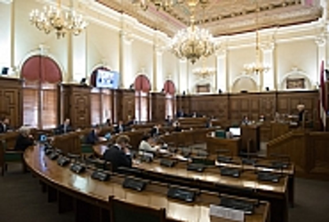 Latvias nasjonalforsamling Saeima. Foto: Saeima Latvias nasjonalforsamling Saeima. Foto: Saeima