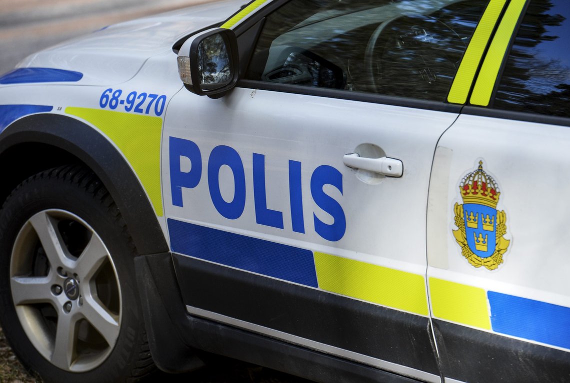 SILVERDALEN, SVERIGE 20160330.
Illustrasjonfoto av svensk politibil.
Foto: Johan Nilsson/TT / NTB SILVERDALEN, SVERIGE 20160330.
Illustrasjonfoto av svensk politibil.
Foto: Johan Nilsson/TT / NTB