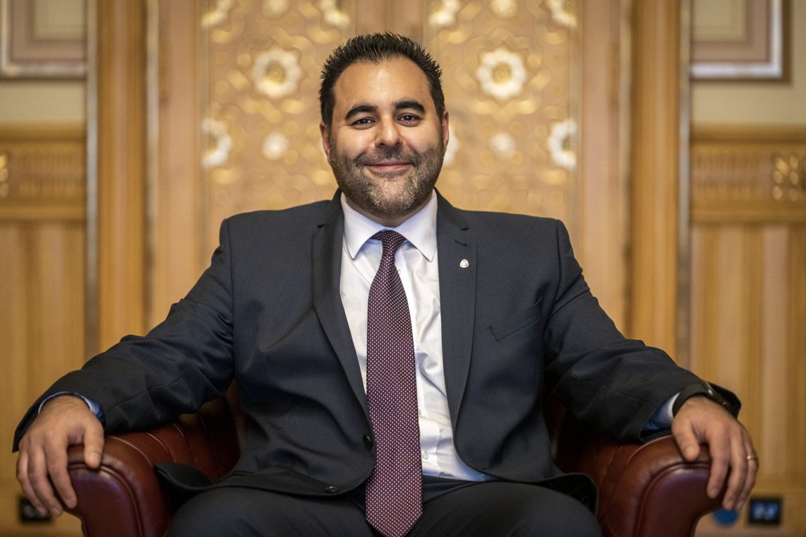 Stortingspresident Masud Gharahkhani (Ap). Foto: Ole Berg-Rusten / NTB Stortingspresident Masud Gharahkhani (Ap). Foto: Ole Berg-Rusten / NTB