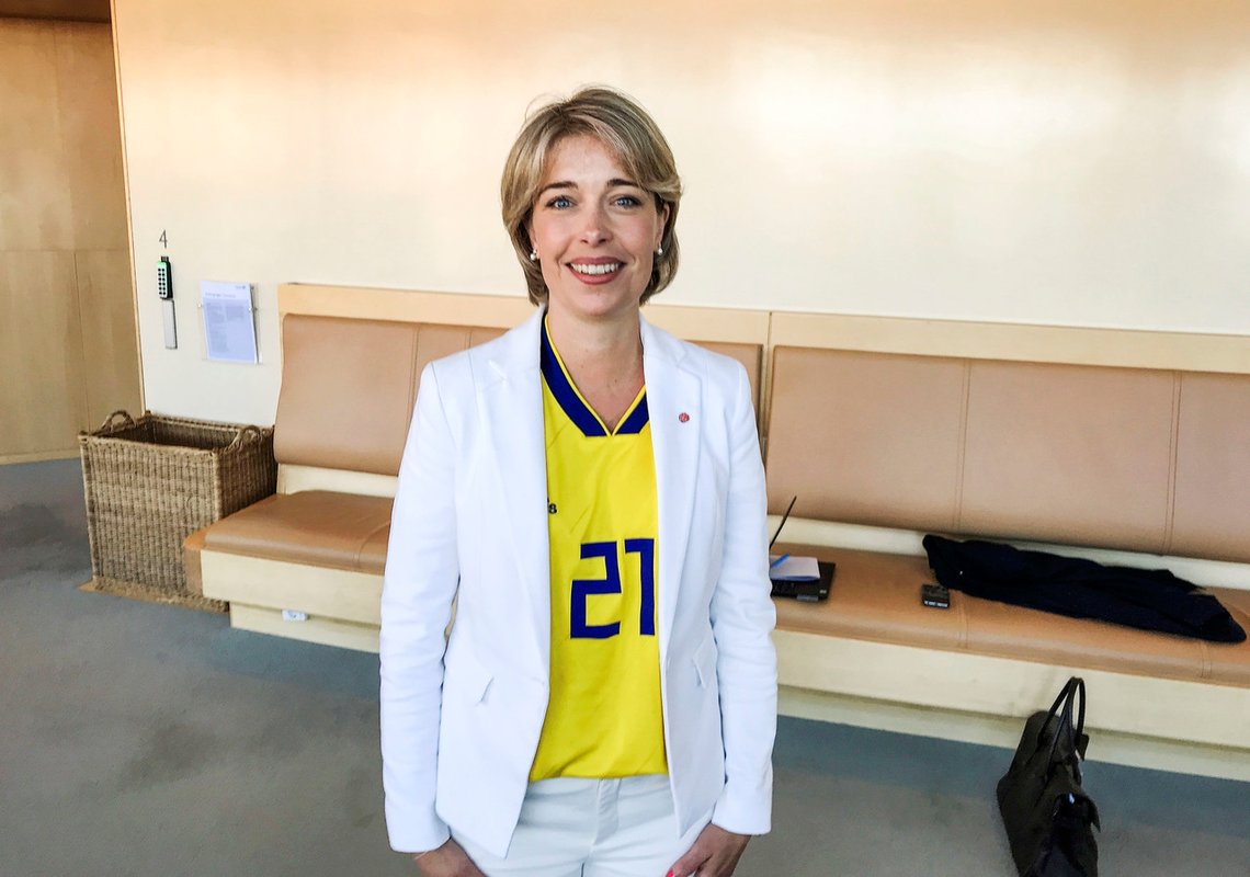 Sveriges miljøminister Annika Strandhäll (S) må oppdatere sine manglende kunnskaper om Sveriges energiforsyning. Hun bør kanskje også få bedre kontroll over sin private økonomi. AFP / TT News Agency / Lars LARSSON / Sweden OUT / NTB Sveriges miljøminister Annika Strandhäll (S) må oppdatere sine manglende kunnskaper om Sveriges energiforsyning. Hun bør kanskje også få bedre kontroll over sin private økonomi. AFP / TT News Agency / Lars LARSSON / Sweden OUT / NTB