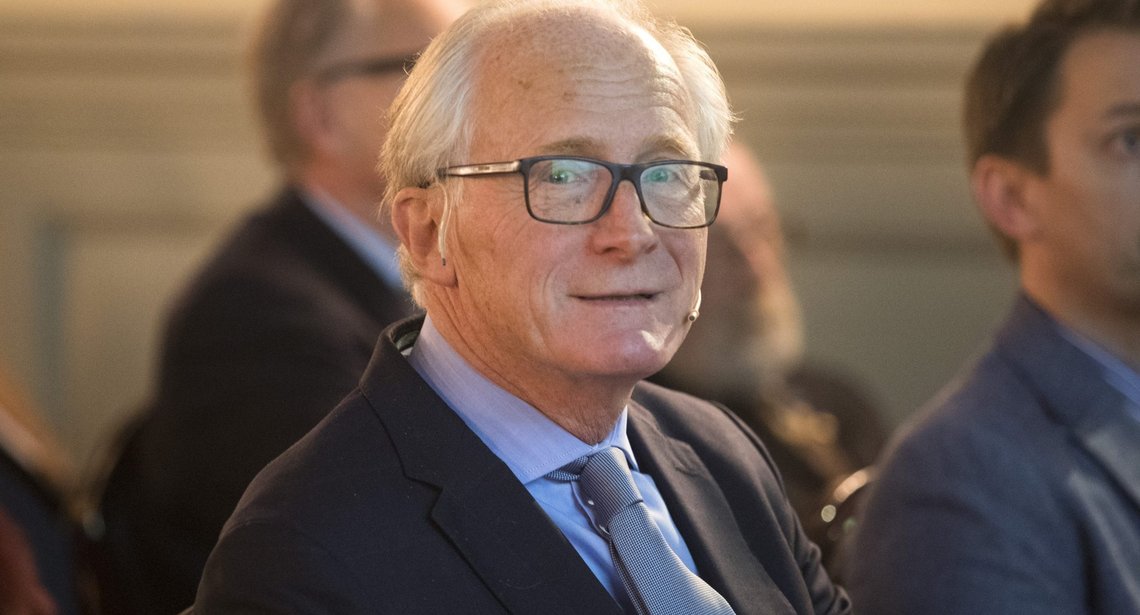 Oslo 20171204.
Tidligere ambassadør og spesialutsending Kai Eide holder foredrag om Afghanistan i Oslo Militære Samfund mandag kveld.
Foto: Terje Bendiksby / NTB Oslo 20171204.
Tidligere ambassadør og spesialutsending Kai Eide holder foredrag om Afghanistan i Oslo Militære Samfund mandag kveld.
Foto: Terje Bendiksby / NTB
