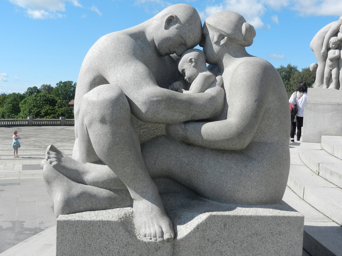 Familie, Gustav Vigeland. Illustrasjonsfoto: Pixabay Familie, Gustav Vigeland. Illustrasjonsfoto: Pixabay