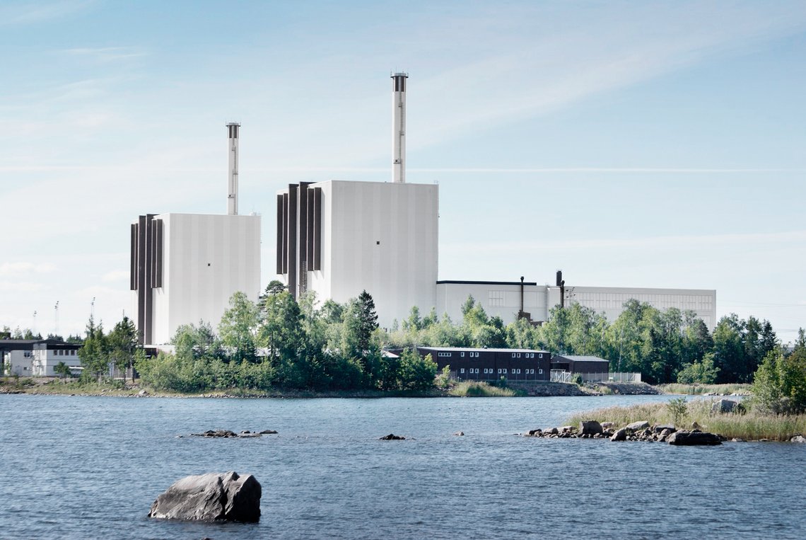 Det er ved atomkraftverket på Forsmark at det nye anlegget etter planen skal bygges. Foto: Vattenfall Det er ved atomkraftverket på Forsmark at det nye anlegget etter planen skal bygges. Foto: Vattenfall
