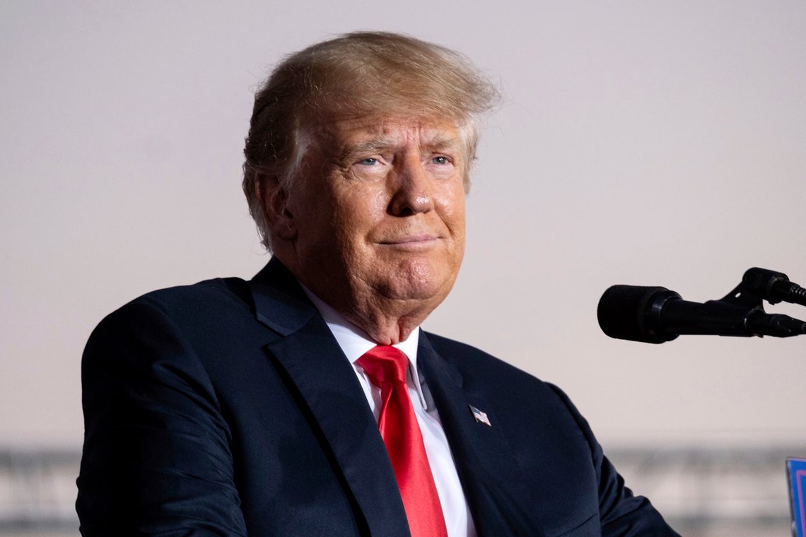 Et gjenvalg av Donald Trump i 2024 kan føre til et høyreorientert diktatur, mener en canadisk professor i statsvitenskap. Foto: AP /Ben Gray /NTB Et gjenvalg av Donald Trump i 2024 kan føre til et høyreorientert diktatur, mener en canadisk professor i statsvitenskap. Foto: AP /Ben Gray /NTB