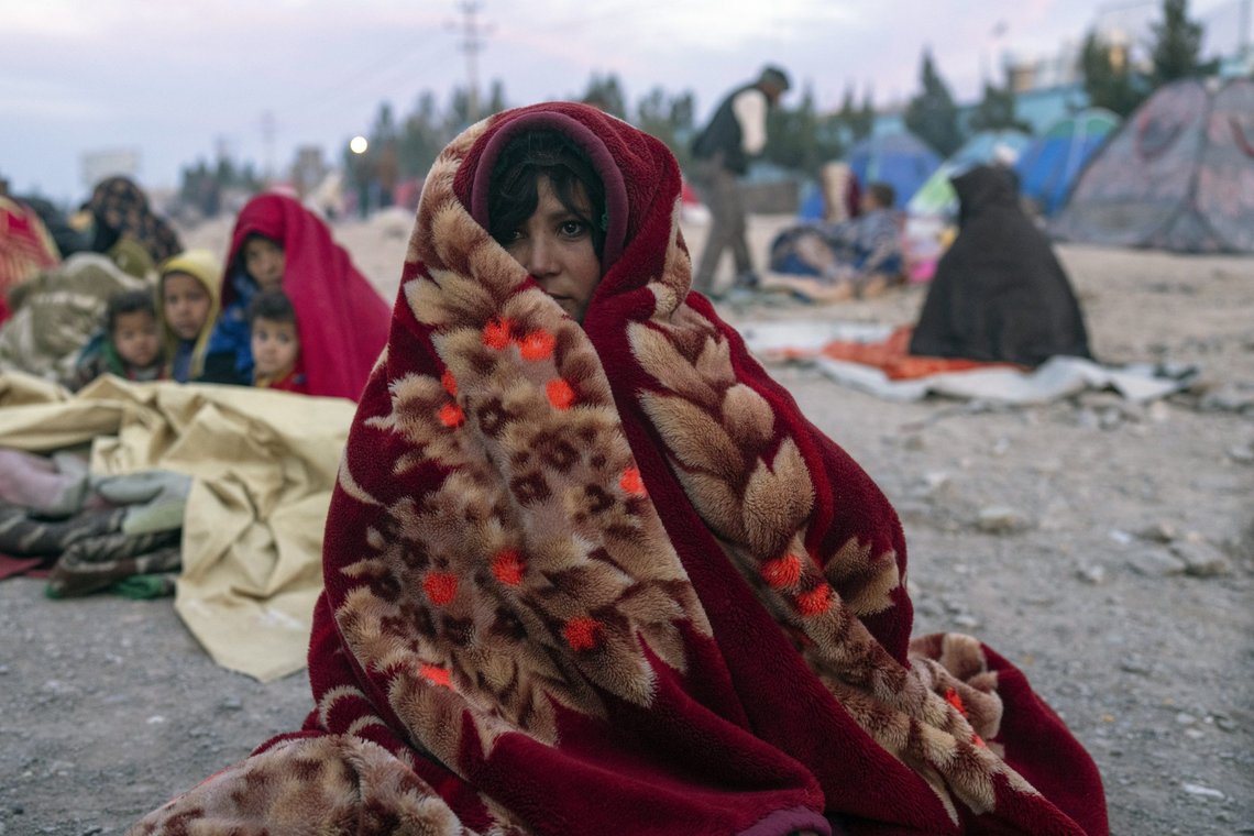 Halvparten av Afghanistans 38 millioner innbyggere trues av sult, og vintervær og naturkatastrofer bidrar til å forverre situasjonen. Foto: Petros Giannakouris, AP / NTB. Halvparten av Afghanistans 38 millioner innbyggere trues av sult, og vintervær og naturkatastrofer bidrar til å forverre situasjonen. Foto: Petros Giannakouris, AP / NTB.