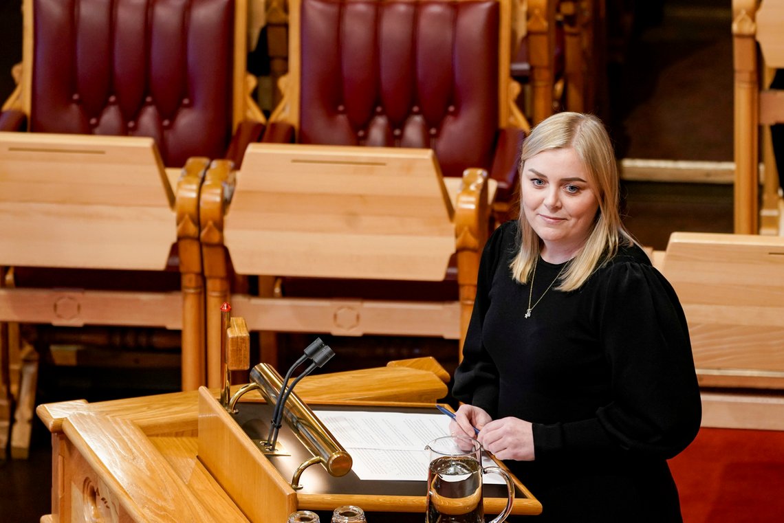 Høyre vil derfor legge frem en «strømpakke 2.0», sier den tidligere olje-og energiministeren Tina Bru. Foto: Stian Lysberg Solum / NTB Høyre vil derfor legge frem en «strømpakke 2.0», sier den tidligere olje-og energiministeren Tina Bru. Foto: Stian Lysberg Solum / NTB