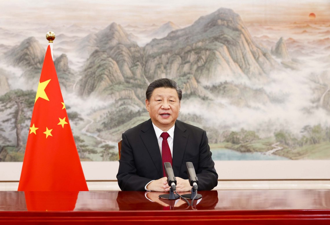 Menneskerettighetskritikken mot Kina har fått fornyet kraft i forbindelse med vinter-OL i Beijing. Bildet viser president Xi Jinping fra Kinas kommunistparti. Foto: Huang Jingwen, AP / NTB. Menneskerettighetskritikken mot Kina har fått fornyet kraft i forbindelse med vinter-OL i Beijing. Bildet viser president Xi Jinping fra Kinas kommunistparti. Foto: Huang Jingwen, AP / NTB.