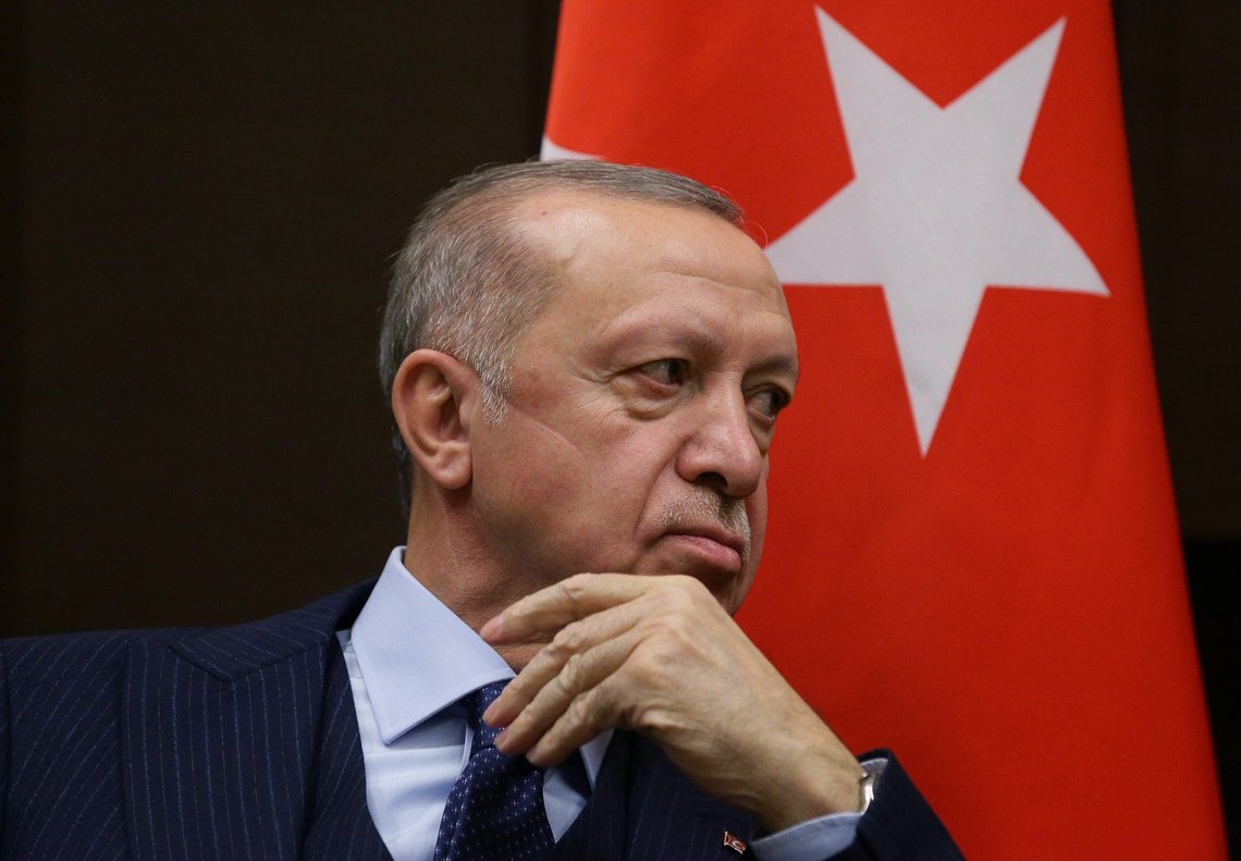 FILE - Turkish President Recep Tayyip Erdogan listens to Russian President Vladimir Putin during their meeting in the Bocharov Ruchei residence in the Black Sea resort of Sochi, Russia, Wednesday, Sept. 29, 2021. Turkey’s president has ordered that steps be taken against media like TV programs that are deemed contrary to Turkey’s “fundamental values.” Turkish President Recep Tayyip Erdogan, in a decision posted Saturday, Jan. 29, 2022 said the decision aims to eliminate the harmful effects of television programs with foreign content that have been adapted in Turkey and to protect Turkish culture. (Vladimir Smirnov, Sputnik, Kremlin Pool Photo via AP, File) FILE - Turkish President Recep Tayyip Erdogan listens to Russian President Vladimir Putin during their meeting in the Bocharov Ruchei residence in the Black Sea resort of Sochi, Russia, Wednesday, Sept. 29, 2021. Turkey’s president has ordered that steps be taken against media like TV programs that are deemed contrary to Turkey’s “fundamental values.” Turkish President Recep Tayyip Erdogan, in a decision posted Saturday, Jan. 29, 2022 said the decision aims to eliminate the harmful effects of television programs with foreign content that have been adapted in Turkey and to protect Turkish culture. (Vladimir Smirnov, Sputnik, Kremlin Pool Photo via AP, File)