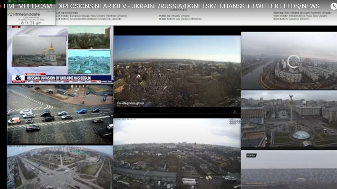 Tim Grays feed på YouTube, torsdag morgen. Skjermdump: https://www.youtube.com/watch?v=ncfpk4OFkXE Tim Grays feed på YouTube, torsdag morgen. Skjermdump: https://www.youtube.com/watch?v=ncfpk4OFkXE