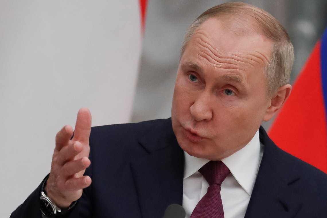 Russlands president Vladimir Putin. Foto: Yuri Kochetkov / Pool via AP / NTB Russlands president Vladimir Putin. Foto: Yuri Kochetkov / Pool via AP / NTB