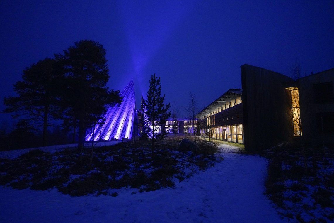 Sametinget i Karasjok befinner seg snart ikke lenger i Troms og Finnmark fylke. Illustrasjonsfoto: Terje Bendiksby / NTB Sametinget i Karasjok befinner seg snart ikke lenger i Troms og Finnmark fylke. Illustrasjonsfoto: Terje Bendiksby / NTB