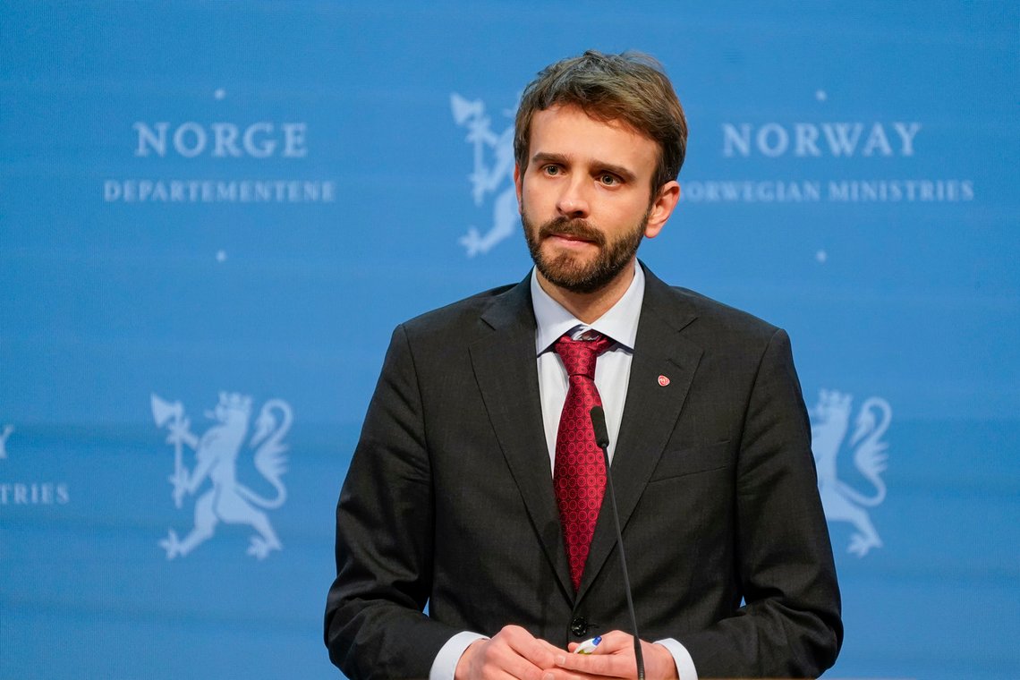 Næringsminister Jan Christian Vestre (A) skal få fart i norsk industri ved å satse grønt. Foto: Torstein Bøe / NTB Næringsminister Jan Christian Vestre (A) skal få fart i norsk industri ved å satse grønt. Foto: Torstein Bøe / NTB