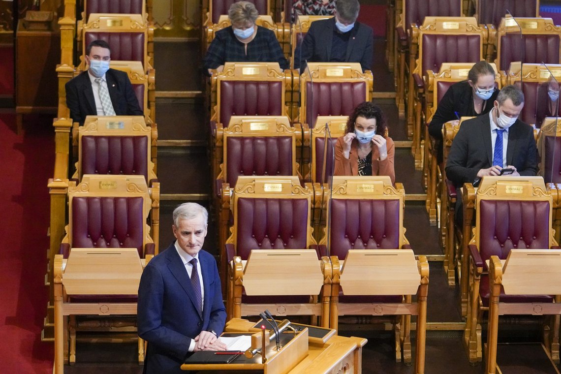 Statsminister Jonas Gahr Støre (Ap) og regjeringen må gi innsyn i alle type dokumenter dersom Stortinget ber om det, vedtok kontrollkomiteen tirsdag. Foto: Ole Berg-Rusten / NTB Statsminister Jonas Gahr Støre (Ap) og regjeringen må gi innsyn i alle type dokumenter dersom Stortinget ber om det, vedtok kontrollkomiteen tirsdag. Foto: Ole Berg-Rusten / NTB