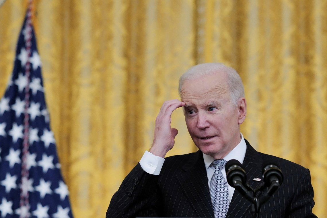 President Biden kan glede seg over en god nyhet. Amerikanske soldater drepte i natt IS-lederen Abu Ibrahim al-Hashimi al-Qurayshi i et angrep nord i Syria. Foto: REUTERS/ Cheriss Ma/ NTB President Biden kan glede seg over en god nyhet. Amerikanske soldater drepte i natt IS-lederen Abu Ibrahim al-Hashimi al-Qurayshi i et angrep nord i Syria. Foto: REUTERS/ Cheriss Ma/ NTB