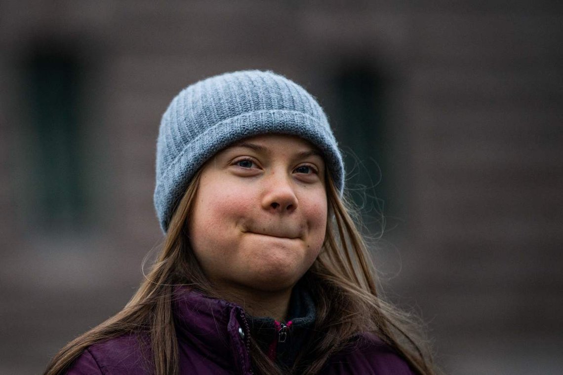Gretha Thunberg er nominert til Nobels fredspris for fjerde år på rad. Foto: Jonathan NACKSTRAND/ AFP/ NTB Gretha Thunberg er nominert til Nobels fredspris for fjerde år på rad. Foto: Jonathan NACKSTRAND/ AFP/ NTB