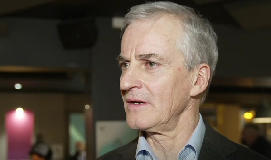 Meteren kan ryke før 17. februar sier statsminister Jonas Gahr Støre til TV2. Skjermdump: TV2 Meteren kan ryke før 17. februar sier statsminister Jonas Gahr Støre til TV2. Skjermdump: TV2