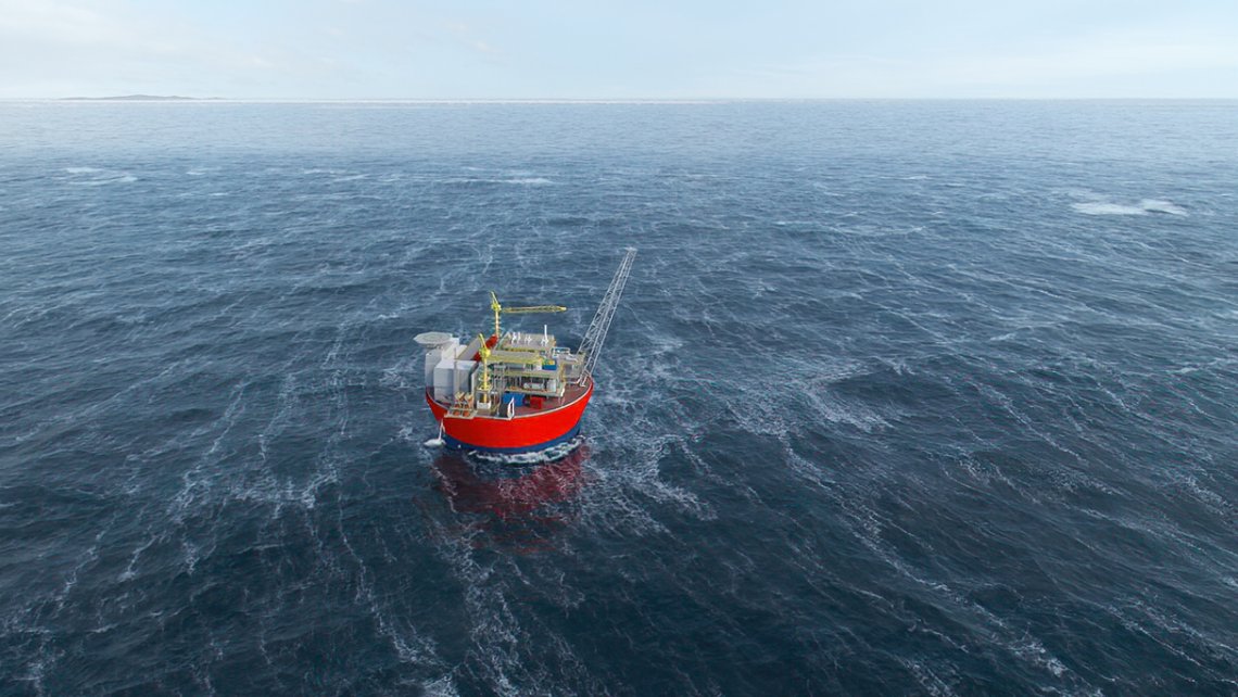 Høyre skal på landsmøtet 2.-3. april ta stilling til et forslag om å revurdere elektrifiseringen av den norske sokkelen. Her fra Wisting-feltet i Barentshavet, der FRp nylig sikret flertall for elektrifisering. Illustrasjon: Asle Haugland / Equinor ASA Høyre skal på landsmøtet 2.-3. april ta stilling til et forslag om å revurdere elektrifiseringen av den norske sokkelen. Her fra Wisting-feltet i Barentshavet, der FRp nylig sikret flertall for elektrifisering. Illustrasjon: Asle Haugland / Equinor ASA