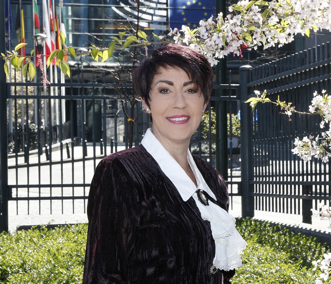 Christine Anderson sitter i EU-parlamentet for det tyske partiet Alternative für Deutschland (AfD). Foto: Monoceros Prudentis/ Wikipedia Christine Anderson sitter i EU-parlamentet for det tyske partiet Alternative für Deutschland (AfD). Foto: Monoceros Prudentis/ Wikipedia