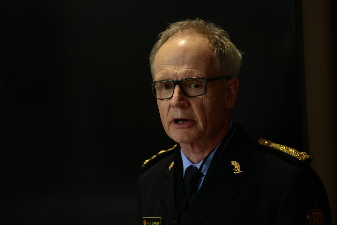 Sjef for Politiets utlendingsenhet, Arne Jørgen Olafsen. Foto: Geir Olsen / NTB Sjef for Politiets utlendingsenhet, Arne Jørgen Olafsen. Foto: Geir Olsen / NTB