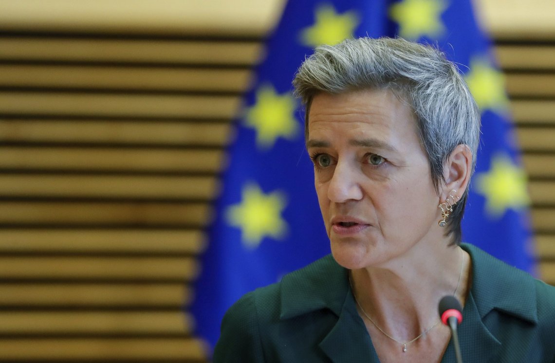 EU-kommisjonens visepresident forsvarer fortsatt import av russisk gass til Europa. Foto: Stephanie Lecocq, Pool Photo via AP / NTB EU-kommisjonens visepresident forsvarer fortsatt import av russisk gass til Europa. Foto: Stephanie Lecocq, Pool Photo via AP / NTB