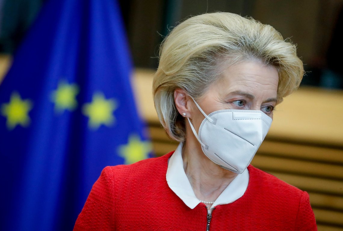 EU-kommisjonens leder Ursula von der Leyen. Foto: Stephanie Lecocq / Pool / AP / NTB EU-kommisjonens leder Ursula von der Leyen. Foto: Stephanie Lecocq / Pool / AP / NTB