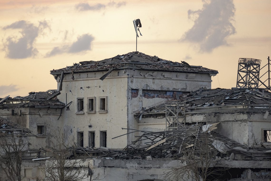FILE - A house damaged by an Iranian ballistic missile attack is seen in Irbil, Iraq, March 13, 2022. Iran has claimed responsibility for a missile barrage that struck early Sunday near a sprawling U.S. consulate complex in the northern Iraqi city of Irbil, saying it was retaliation for an Israeli strike in Syria that killed two members of its Revolutionary Guard. (AP Photo/Ahmed Mzoori, Metrography, File) FILE - A house damaged by an Iranian ballistic missile attack is seen in Irbil, Iraq, March 13, 2022. Iran has claimed responsibility for a missile barrage that struck early Sunday near a sprawling U.S. consulate complex in the northern Iraqi city of Irbil, saying it was retaliation for an Israeli strike in Syria that killed two members of its Revolutionary Guard. (AP Photo/Ahmed Mzoori, Metrography, File)