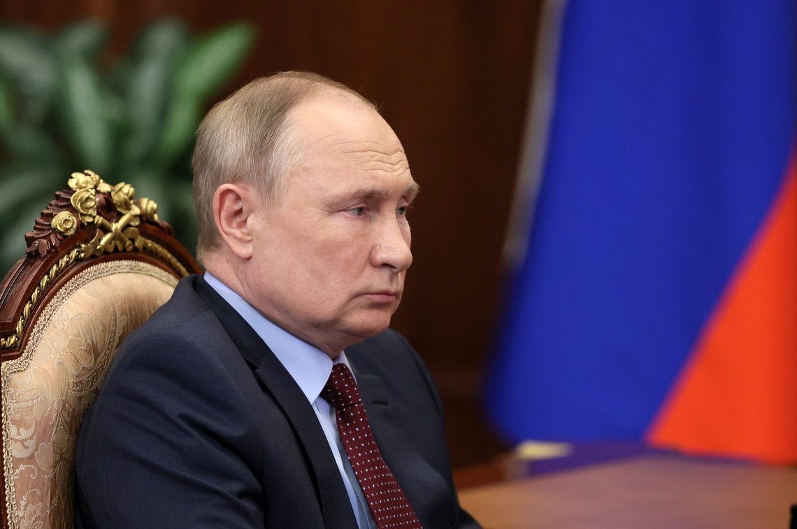 Vladimir Putin Foto: Mikhail Klimentyev, Sputnik, Kremlin Pool Photo via AP / NTB Vladimir Putin Foto: Mikhail Klimentyev, Sputnik, Kremlin Pool Photo via AP / NTB