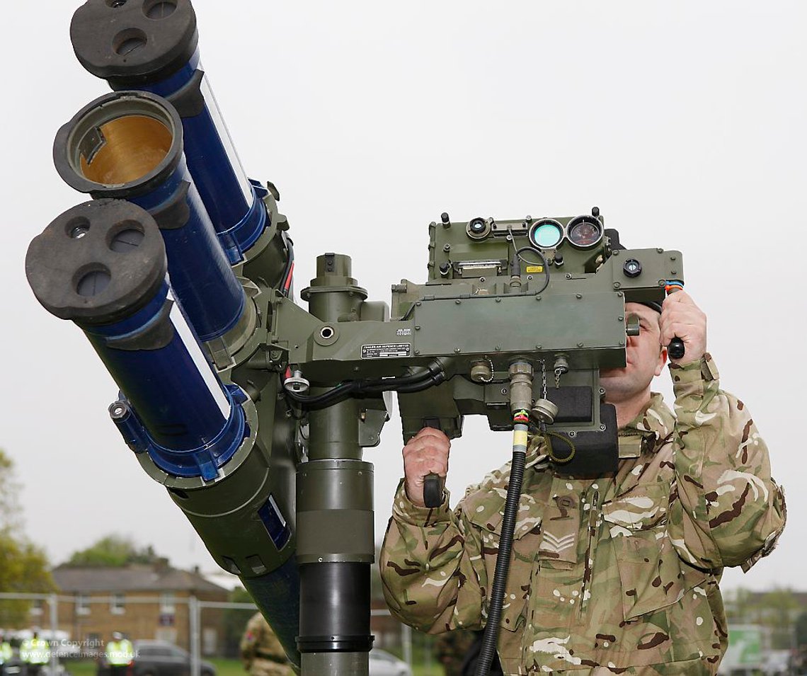 Starstreak er er på plass i Ukraina og klart for bruk, opplyser den britiske forsvarsministeren. Foto fra Twitter. Starstreak er er på plass i Ukraina og klart for bruk, opplyser den britiske forsvarsministeren. Foto fra Twitter.