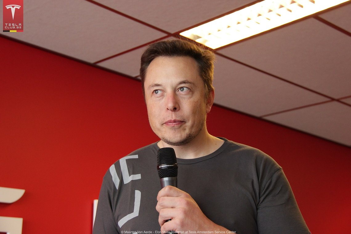 Elon Musk. Foto: Tesla Owners Club Belgium, Wikimedia Commons Elon Musk. Foto: Tesla Owners Club Belgium, Wikimedia Commons