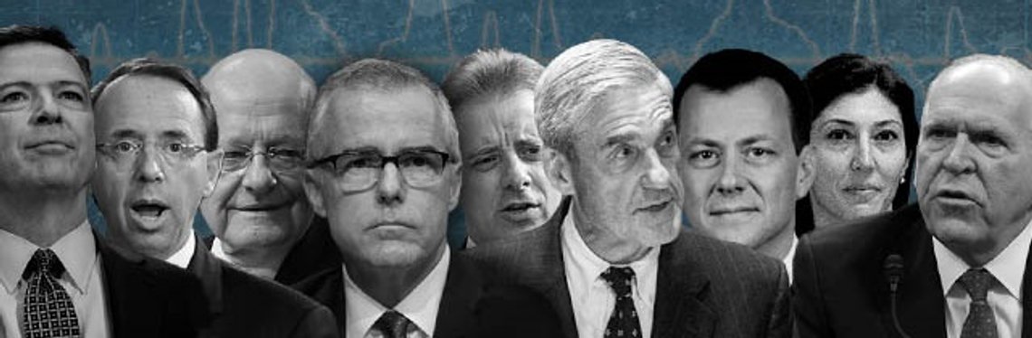Hovedaktørene i å spre the Russia collusion. Hovedaktørene i å spre the Russia collusion.