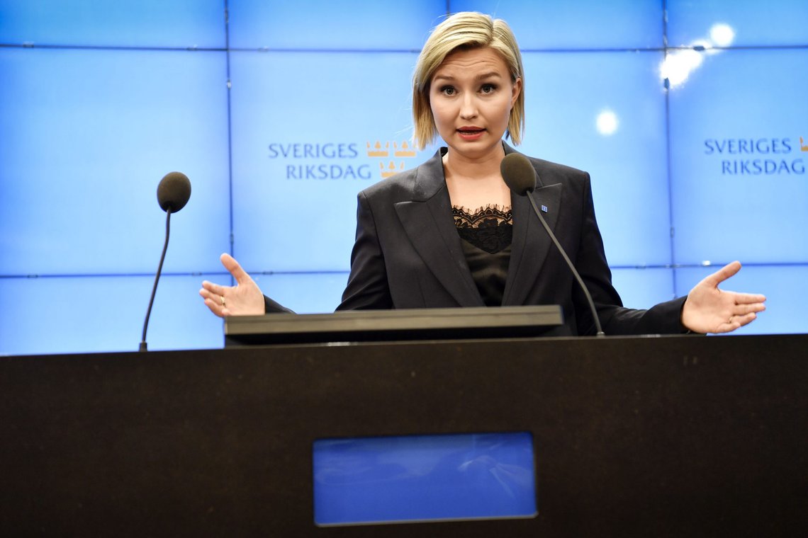 Kristdemokraternas partileder Ebba Busch Thor. Arkivfoto: Henrik Montgomery, TT / NTB. Kristdemokraternas partileder Ebba Busch Thor. Arkivfoto: Henrik Montgomery, TT / NTB.