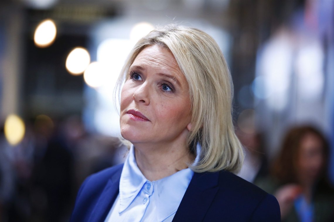 Gardermoen 20220429.
Leder i Fremskrittspartiet, Sylvi Listhaug før Fremskrittspartiets landsmøte 2022 på Gardermoen fredag.
Foto: Javad Parsa / NTB Gardermoen 20220429.
Leder i Fremskrittspartiet, Sylvi Listhaug før Fremskrittspartiets landsmøte 2022 på Gardermoen fredag.
Foto: Javad Parsa / NTB