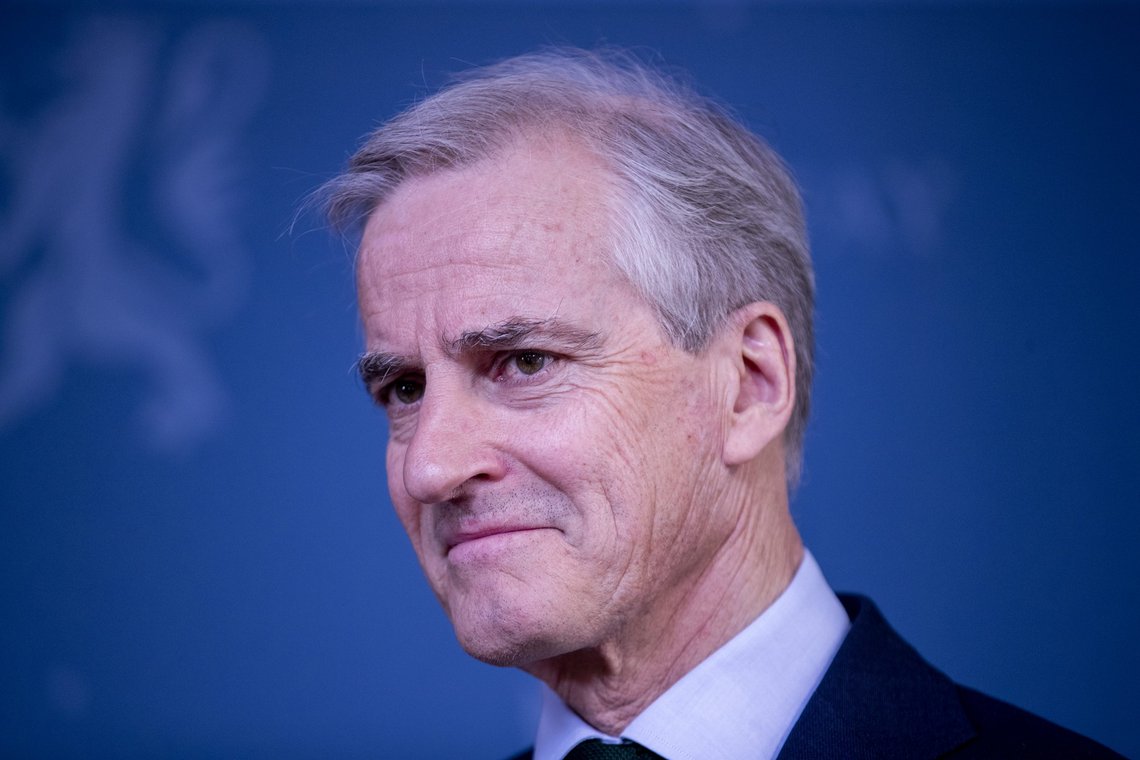 Statsminister Jonas Gahr Støre (Ap) får en positiv partimåling å forholde seg til. Foto: Javad Parsa / NTB Statsminister Jonas Gahr Støre (Ap) får en positiv partimåling å forholde seg til. Foto: Javad Parsa / NTB