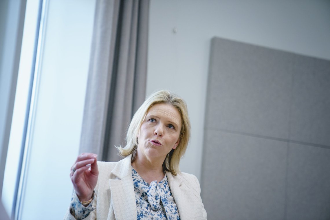 Fredag taler Frp-leder Sylvi Listhaug under Frps landsmøte på Gardermoen. Hun varsler at frihet - og særlig ytringsfrihet - blir sentrale temaer i talen. Foto: Stian Lysberg Solum, NTB. Fredag taler Frp-leder Sylvi Listhaug under Frps landsmøte på Gardermoen. Hun varsler at frihet - og særlig ytringsfrihet - blir sentrale temaer i talen. Foto: Stian Lysberg Solum, NTB.