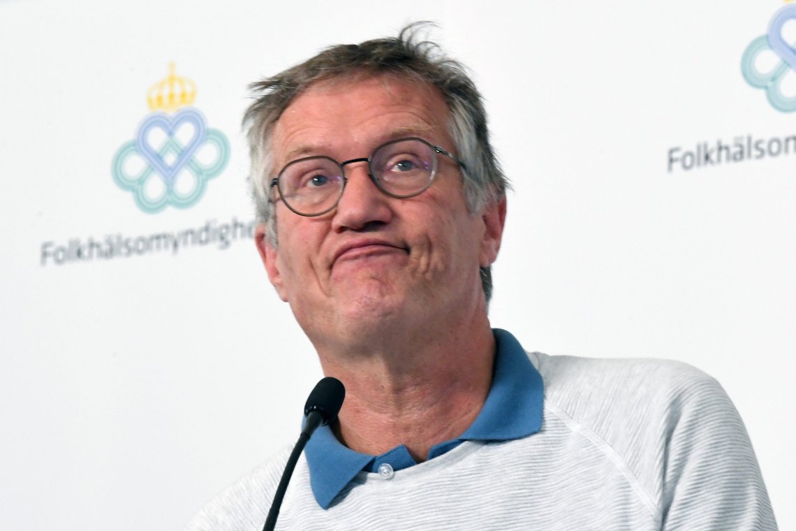 Anders Tegnell og WHO fikk det ikke til. Foto: Fredrik Sandberg / TT via AP / NTB Anders Tegnell og WHO fikk det ikke til. Foto: Fredrik Sandberg / TT via AP / NTB