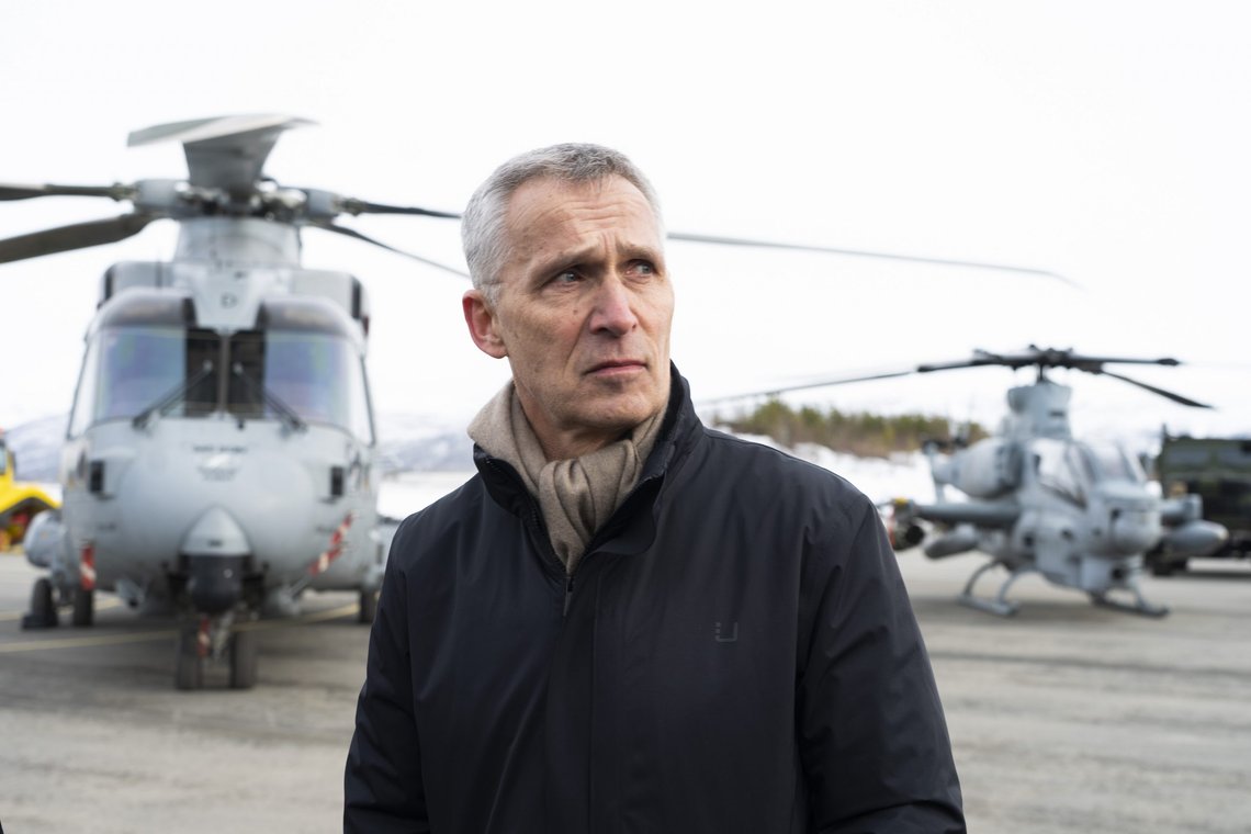 Arkivbilde av Natos generalsekretær Jens Stoltenberg. Arkivbilde av Natos generalsekretær Jens Stoltenberg.