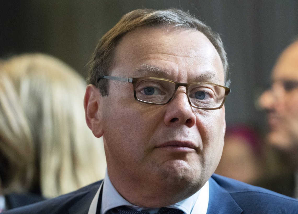 FILE - Russian businessman, co-founder of Alfa-Group Mikhail Fridman attends a conference of the Israel Keren Hayesod foundation in Moscow, Russia, Tuesday, Sept. 17, 2019. Russia’s war on Ukraine has sent shockwaves through the elite global community of wealthy Russians. Metals magnate Oleg Deripaska, Fridman and banker Oleg Tinkov have also urged an end to the violence, though none has directly mentioned Putin. (AP Photo/Pavel Golovkin, Pool, File) FILE - Russian businessman, co-founder of Alfa-Group Mikhail Fridman attends a conference of the Israel Keren Hayesod foundation in Moscow, Russia, Tuesday, Sept. 17, 2019. Russia’s war on Ukraine has sent shockwaves through the elite global community of wealthy Russians. Metals magnate Oleg Deripaska, Fridman and banker Oleg Tinkov have also urged an end to the violence, though none has directly mentioned Putin. (AP Photo/Pavel Golovkin, Pool, File)