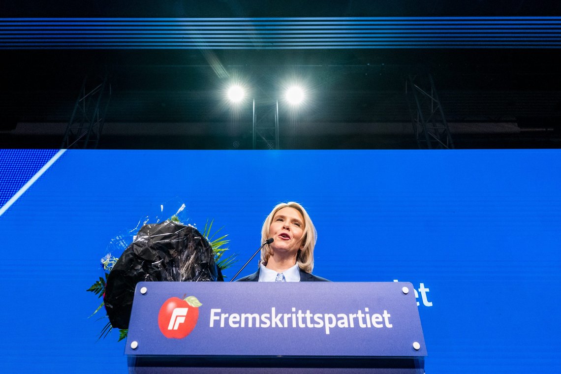 Sylvi Listhaug under FrPs landsmøte. Foto: Håkon Mosvold Larsen / NTB Sylvi Listhaug under FrPs landsmøte. Foto: Håkon Mosvold Larsen / NTB