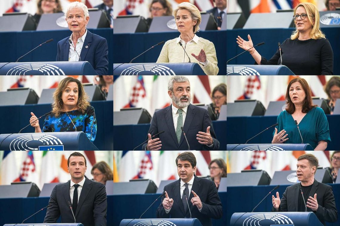 "Talking heads" i EU-parlamentet ønsker å innføre en paneuropeisk valgdag for alle medlemslandene. Slik vil EU bygge opp under sin politiske image. Foto: EU "Talking heads" i EU-parlamentet ønsker å innføre en paneuropeisk valgdag for alle medlemslandene. Slik vil EU bygge opp under sin politiske image. Foto: EU