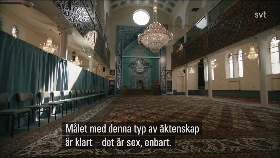 Foto: Skjermdump fra dokumentaren "Sexköp i Allahs namn" Foto: Skjermdump fra dokumentaren "Sexköp i Allahs namn"