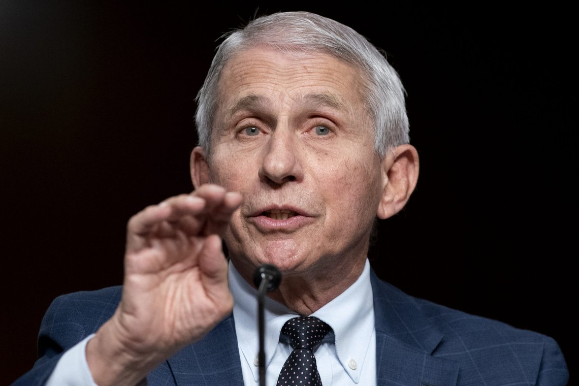 Dr. Anthony Fauci, director of the National Institute of Allergy and Infectious Diseases and chief medical adviser to the president, testifies before a Senate Health, Education, Labor, and Pensions Committee hearing to examine the federal response to COVID-19 and new emerging variants, Tuesday, Jan. 11, 2022 on Capitol Hill in Washington. (Greg Nash/Pool via AP) Dr. Anthony Fauci, director of the National Institute of Allergy and Infectious Diseases and chief medical adviser to the president, testifies before a Senate Health, Education, Labor, and Pensions Committee hearing to examine the federal response to COVID-19 and new emerging variants, Tuesday, Jan. 11, 2022 on Capitol Hill in Washington. (Greg Nash/Pool via AP)