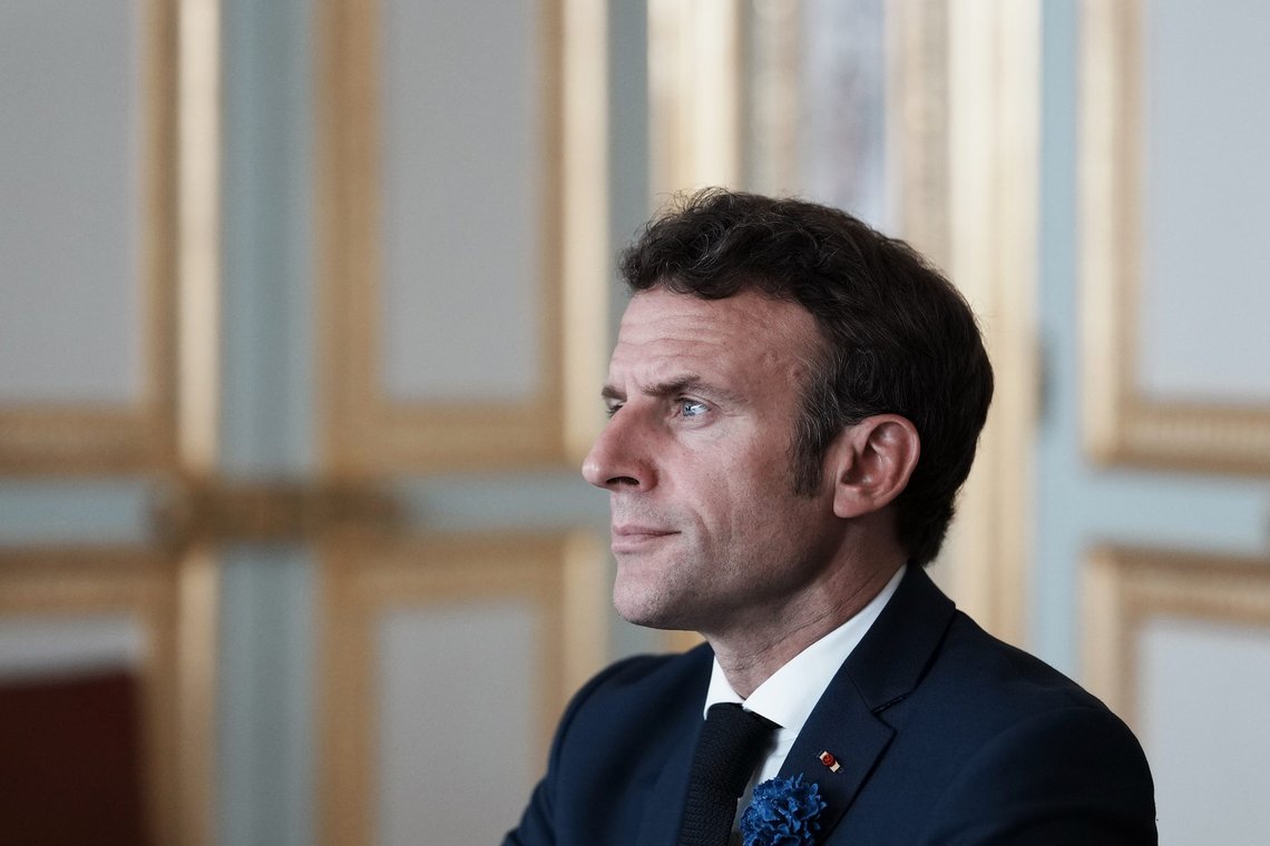Frankrikes president Emmanuel Macron sier at «ydmykelse» av Russland vil ikke føre til fred. Foto: Thibault Camus / AP / NTB Frankrikes president Emmanuel Macron sier at «ydmykelse» av Russland vil ikke føre til fred. Foto: Thibault Camus / AP / NTB