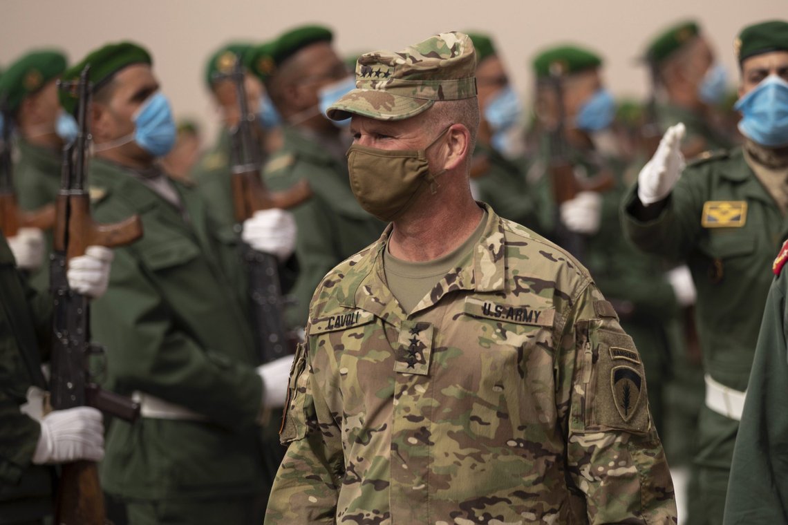 Den amerikanske generalen Christopher Cavoli er nominert til posten som en av Natos to militære øverstkommanderende. Foto: AP / NTB Den amerikanske generalen Christopher Cavoli er nominert til posten som en av Natos to militære øverstkommanderende. Foto: AP / NTB